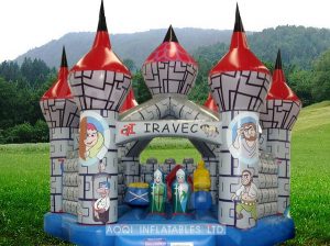  MEDI EVIL 8X8 JUMPING CASTLE AGES 2 TO 12