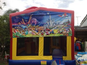 DISNEY CHARACTERS 5IN 1 COMBO 5X5M JUMPING CASTLE HIRE SYDNEY