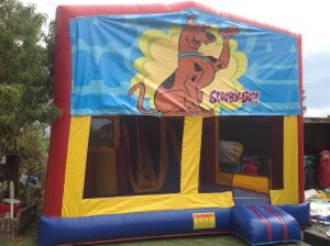 SCOOBY DOO V2 IN 1 COMBO 5X5M JUMPING CASTLE HIRE SYDNEY