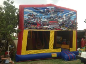 TRANSFORMERS 5IN 1 COMBO 5X5M JUMPING CASTLE HIRE SYDNEY