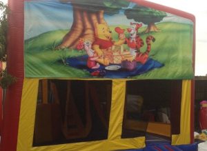 WINNIE THE POO V1 5IN 1 COMBO 5X5M JUMPING CASTLE HIRE SYDNEY