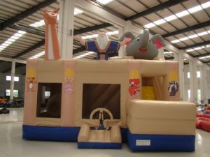 NOAHARK 7X4.5 JUMPING CASTLE SLIDE POP UPS AGES 3 TO 12