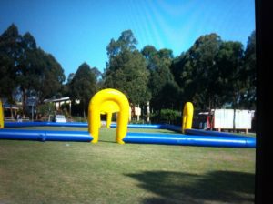 SOCCER FIELD 25X15M INFLATABLE HIRE SYDNEY