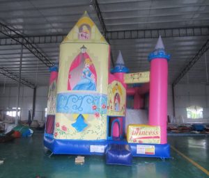 PINK PRINCESS V3 5IN 1 COMBO 5X5M JUMPING CASTLE HIRE SYDNEY