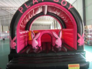 ADULT PLAYBOY BUNNY 5X5 JUMPING CASTLE AGES 3 TO ADULTS 