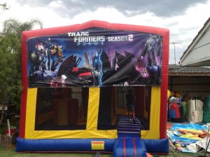 TRANSFORMERS SEASON 2 5IN 1 COMBO 5X5M JUMPING CASTLE HIRE SYDNEY