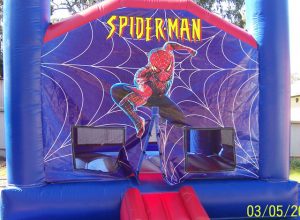 SPIDERMAN 4X4 PLAIN JUMPING CASTLES AGES FROM 1 TO 12 