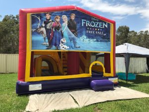 FROZEN 5IN 1 COMBO 5X5M JUMPING CASTLE HIRE SYDNEY