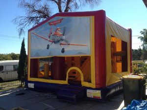 PLANES 5IN 1 COMBO 5X5M JUMPING CASTLE HIRE SYDNEY