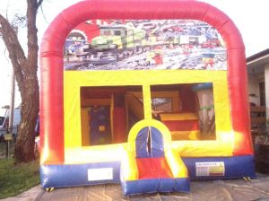 LEGOLAND 5IN 1 COMBO 5X5M JUMPING CASTLE HIRE SYDNEY