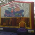 PEPPA PIG 5IN 1 COMBO 5X5 WITH SLIDE POP UPS BASKETBALL HOOP OBSTACLE AGES 3 TO 12