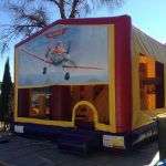 PLANES 5 IN 1 COMBO SLIDE POP UPS BASKETBALL HOOP AND OBSTACLE AGES 3 TO 12